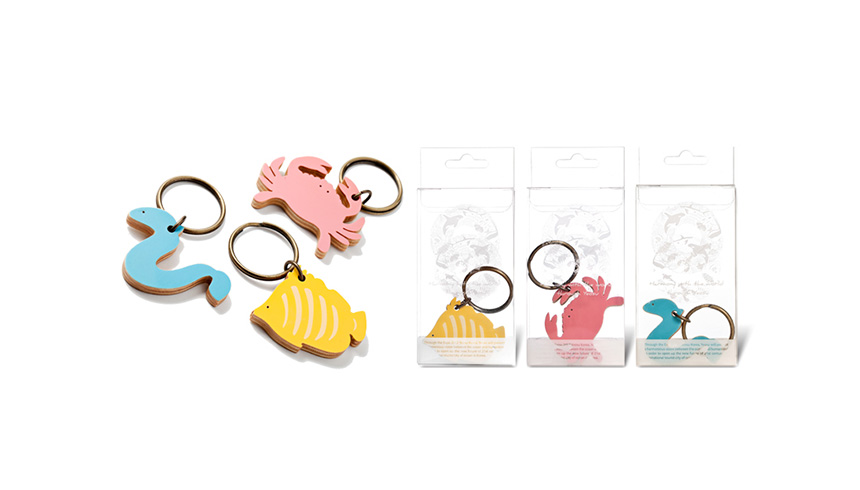 Yeosu City Birch Keychain